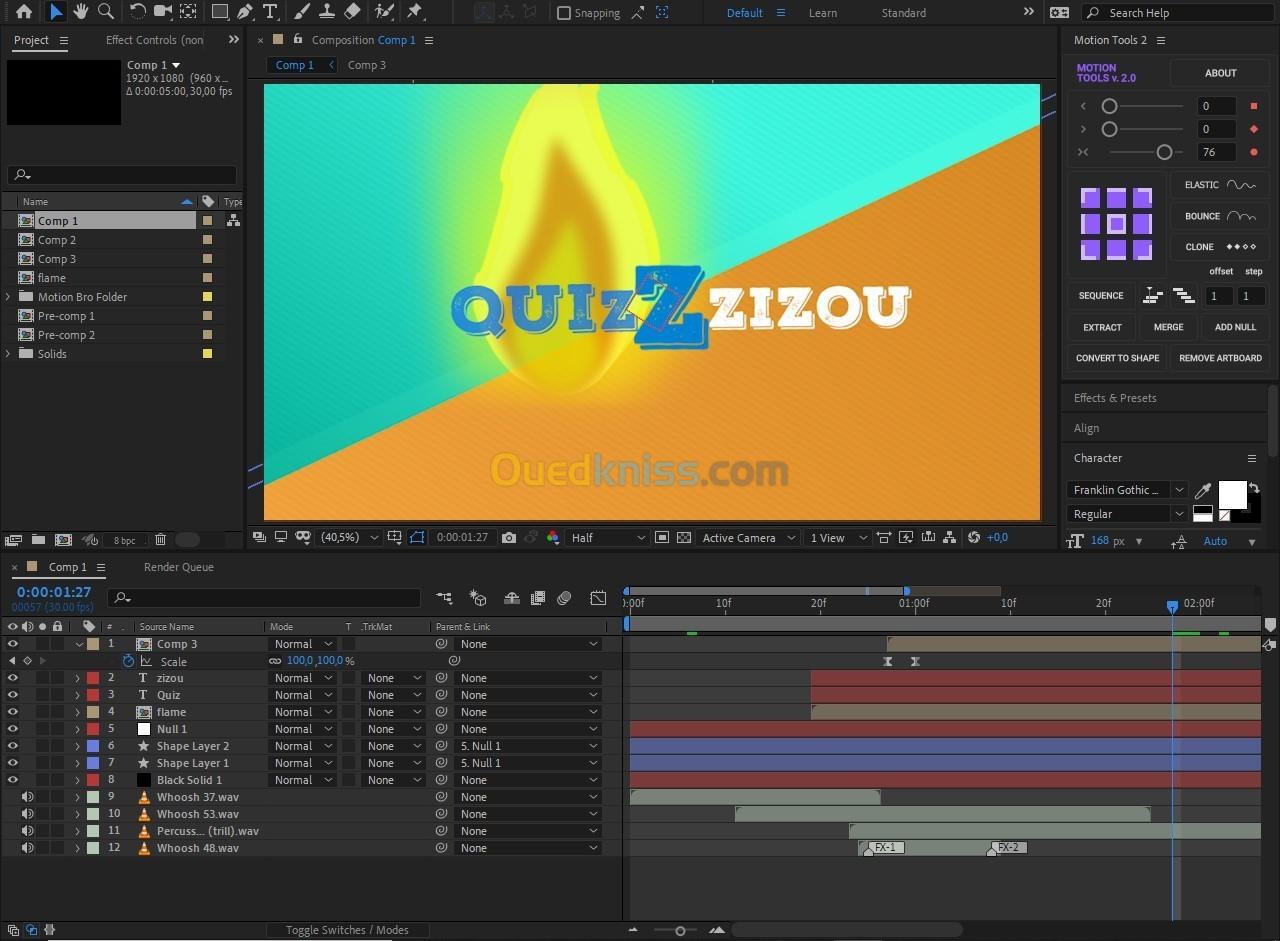 montage video et motion design