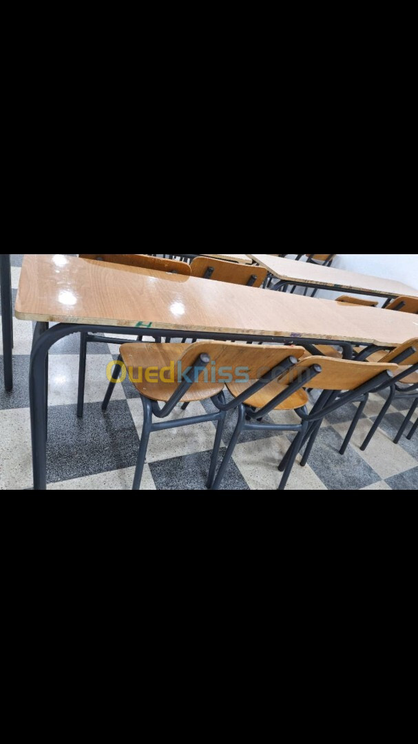 Table scolaire 2 & 4 Places S/C + chaises