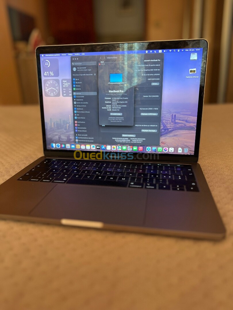 MacBook Pro 2018 touchbar 