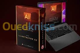 Pack Adobe Illustrator , Adobe Photoshop , Adobe Indesign version 2024 Activés à vie