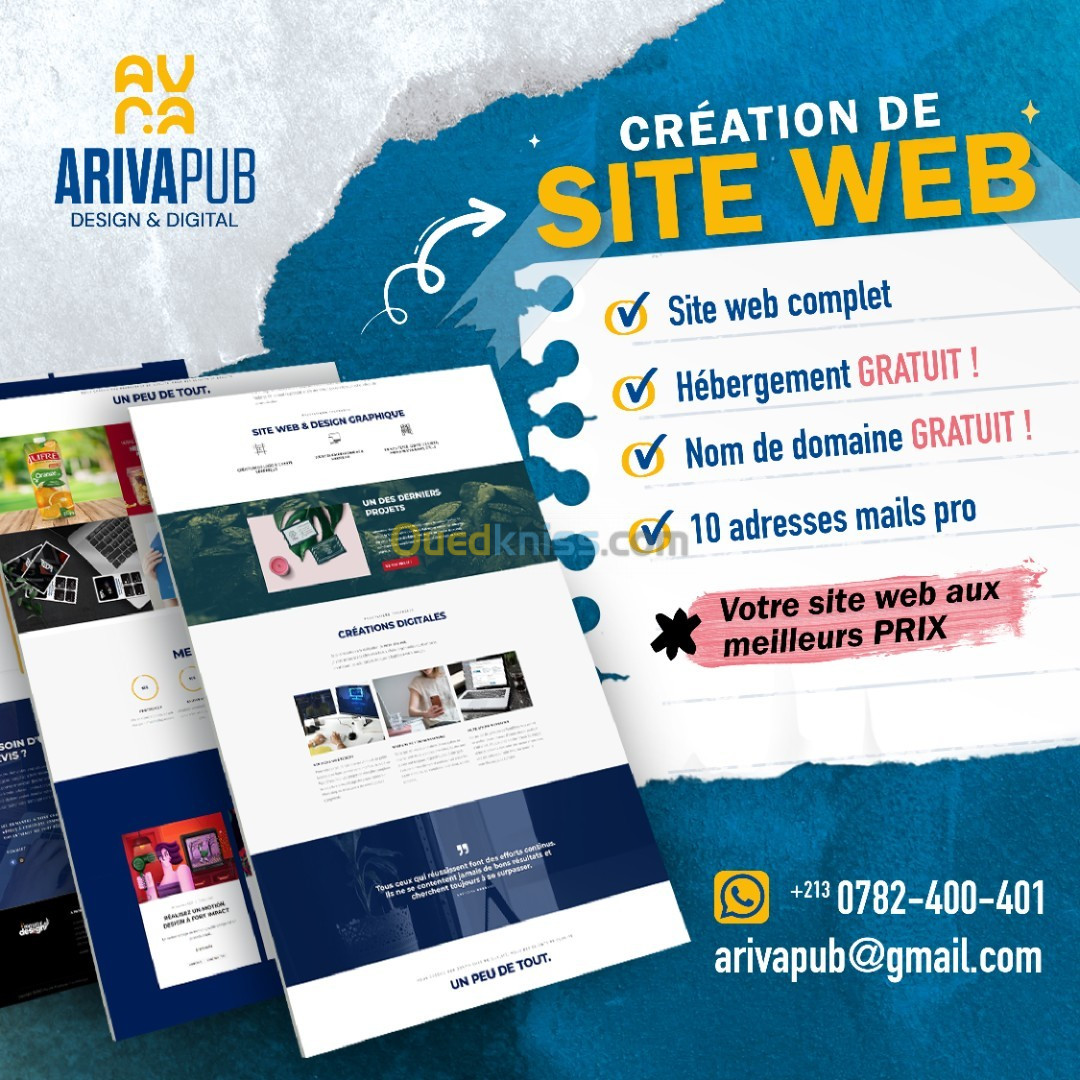 Création site web