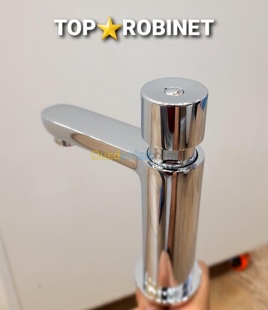 Robinet de lavabo poussoir 