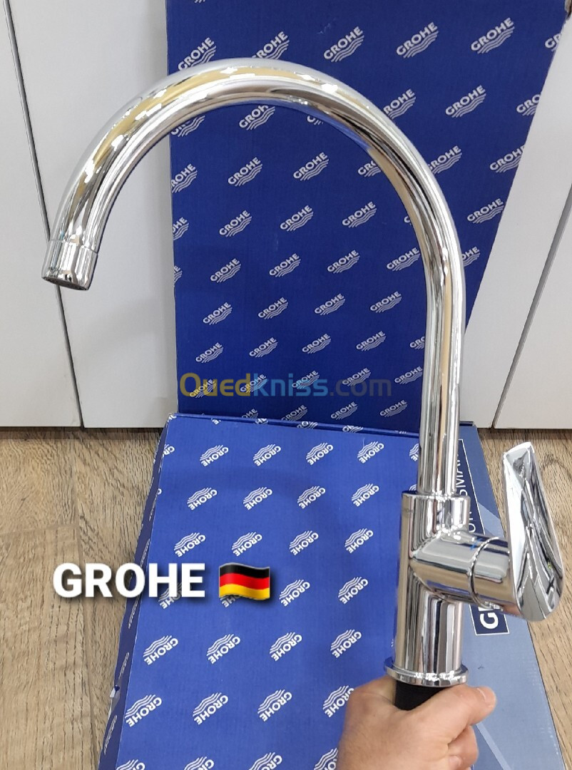 Robinet mitigeur de cuisine grohe 