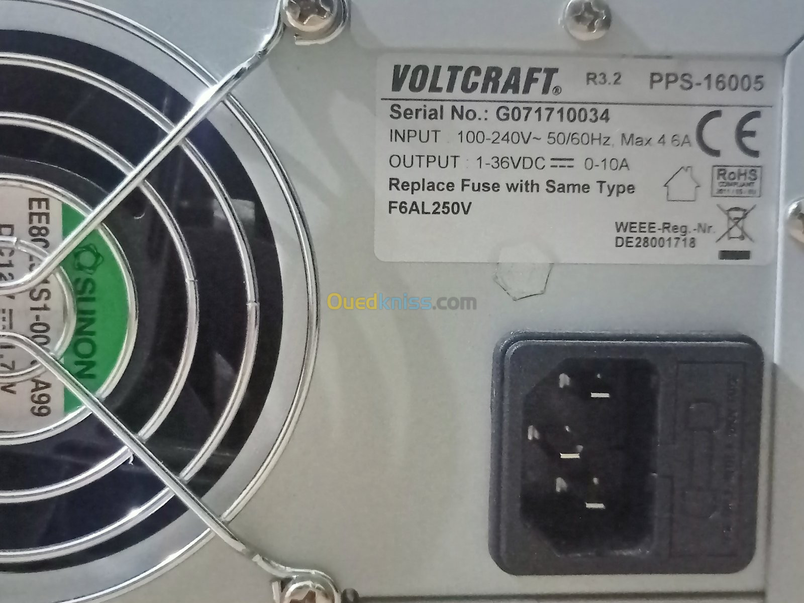 Alimentation Variable VOLTCRAFT 36v 10A