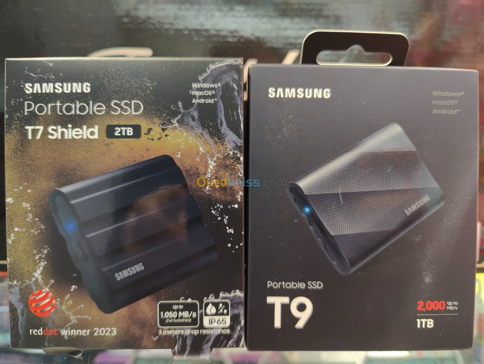 Samsung T7 1TO disque dur externe SSD Seagate WD corsair - Alger