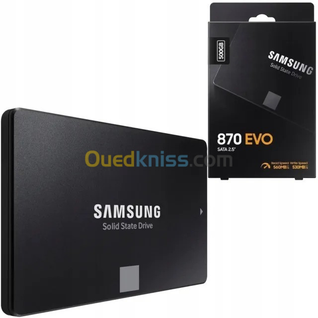 Samsung SSD 870 EVO Disque Dur Interne SSD 2,5 SATA III 250Go 500Go 1To 2To  4To