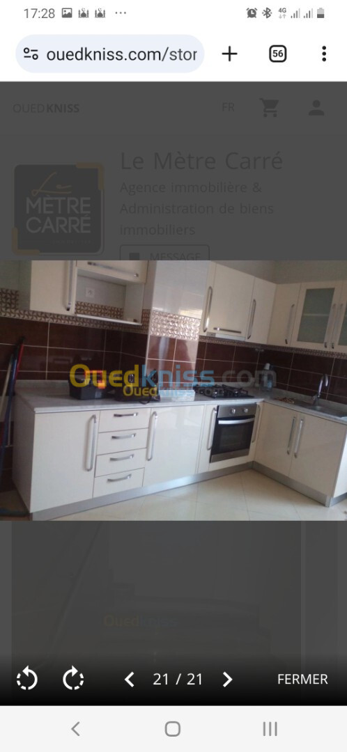 Vente Appartement F3 Alger Birkhadem