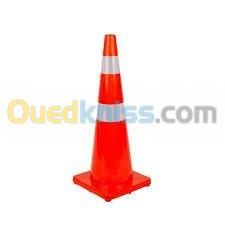 Cône De Signalisation Pvc Orange