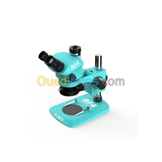 MICROSCOPE SYNCHRONE TRINOCULAIRE RF4 RF-7050TV 7-50X AVEC LUMIÈRES LED