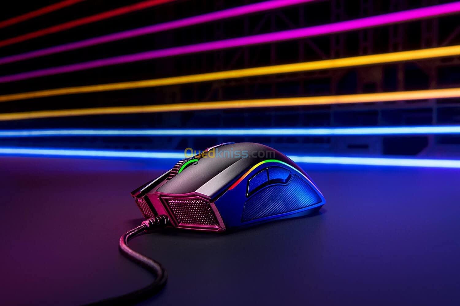 Razer Mamba Elite - Souris Filaire (avec 9 Boutons , Razer chroma et 16.000 DPI)