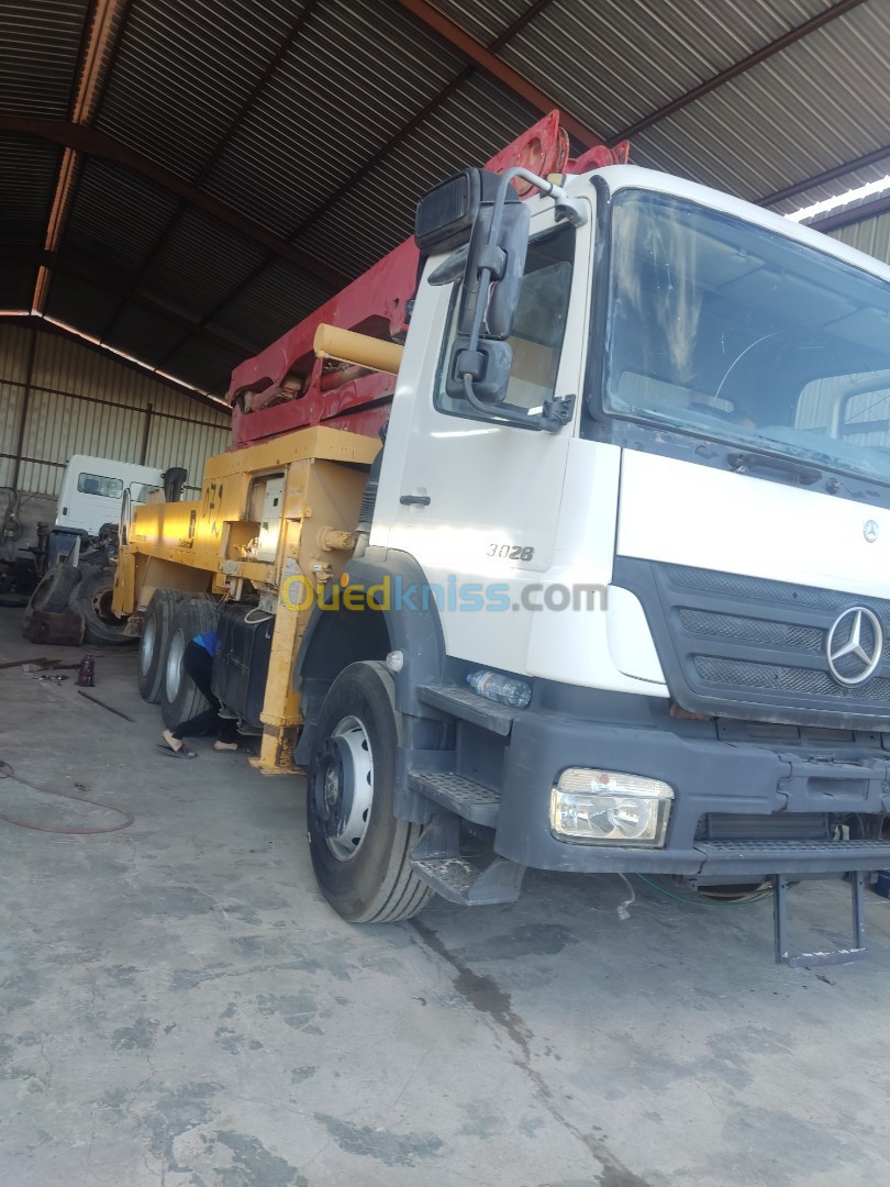 Pompe a beton putzmeister Mercedes axor 2006 