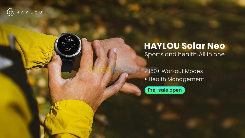 Haylou solar neo smartwatch ساعة ذكية