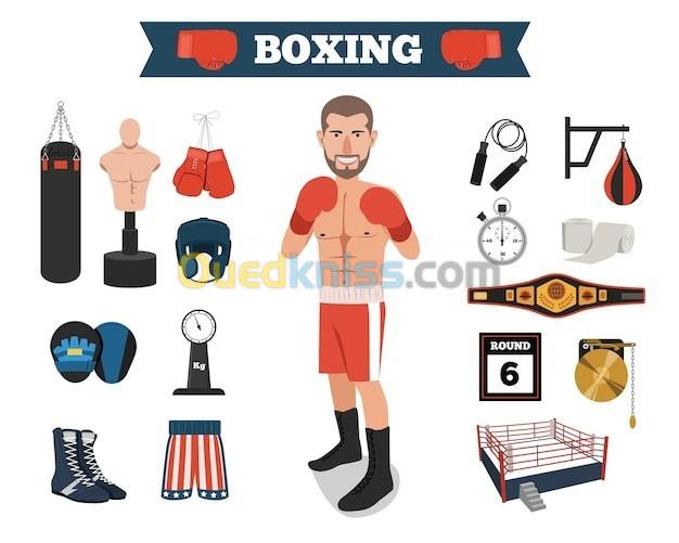 Équipement de boxe enfant et adulte disponible