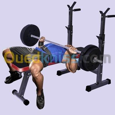 Banc de musculation rabattable flot