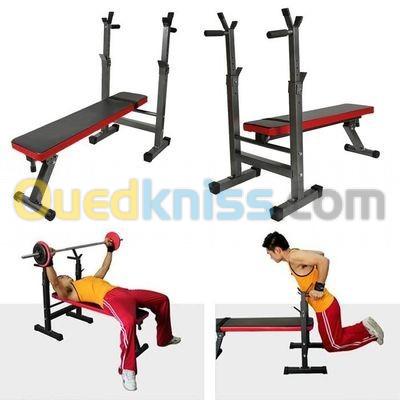 Banc de musculation rabattable flot