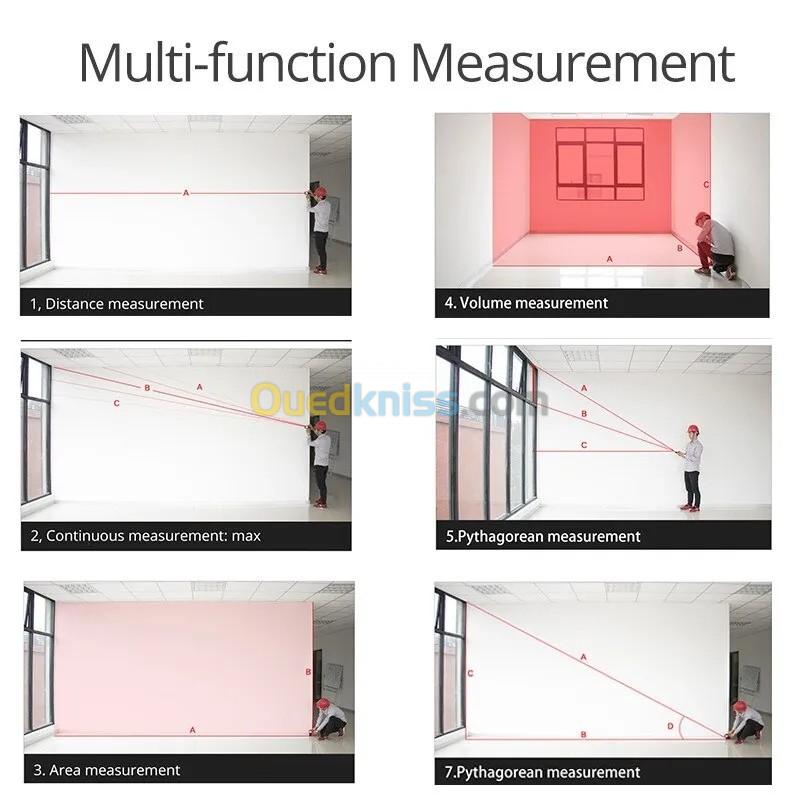 Metre laser + inclinomètre