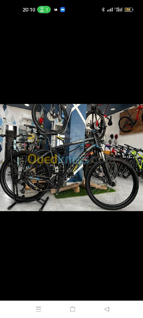 Vélo VTT Btwin Rockrider 520M