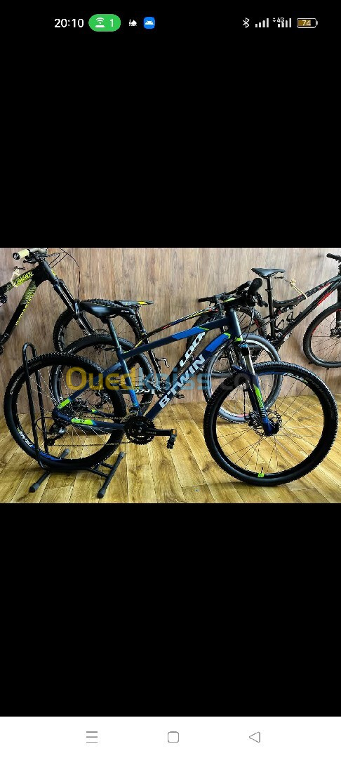 Vélo VTT Btwin Rockrider 520L