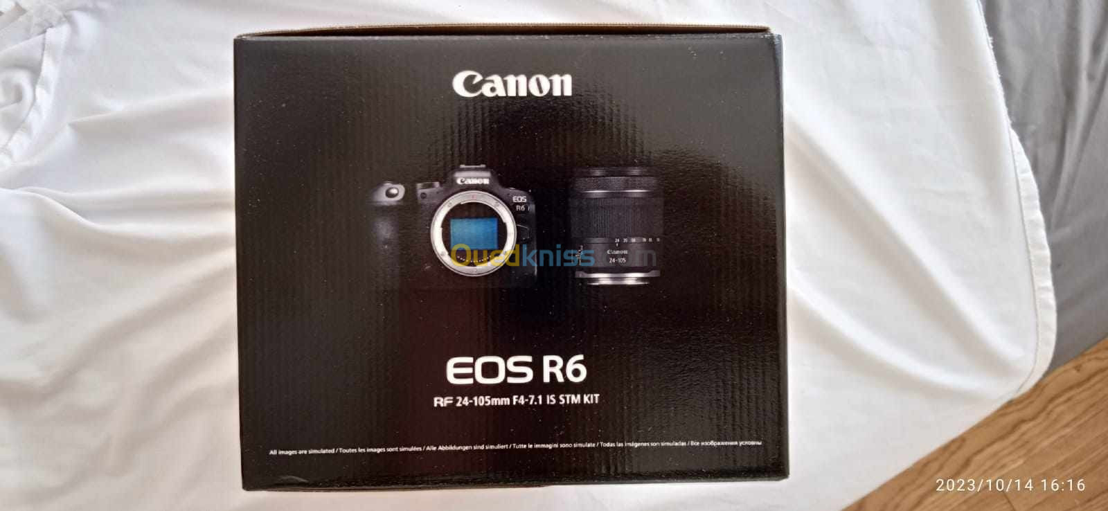 Canon R6 avec 24 105 RF