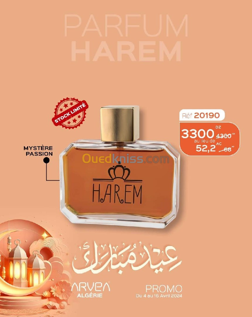 Parfums arvea promo