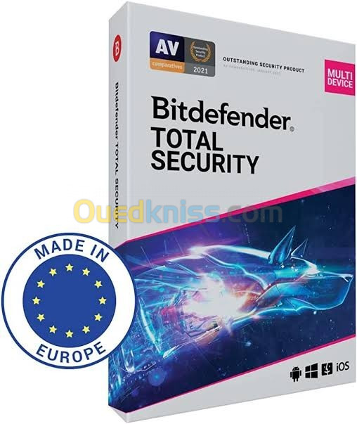 Bitdefender total security 6 mois 