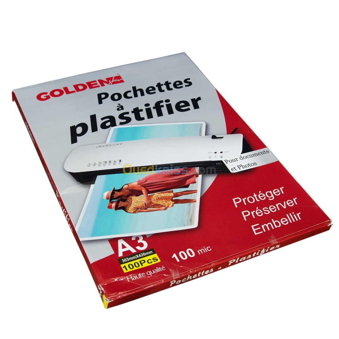 Pochettes à plastifier A3 100 MIC (90 pcs) - Khenchela Algérie