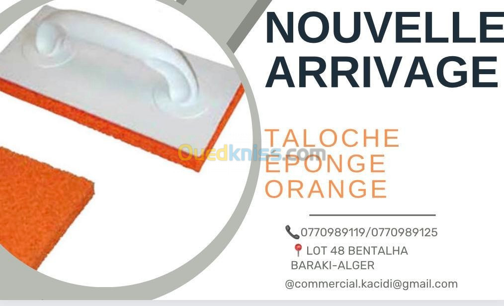 TALOCHE EPONGE ORNGE