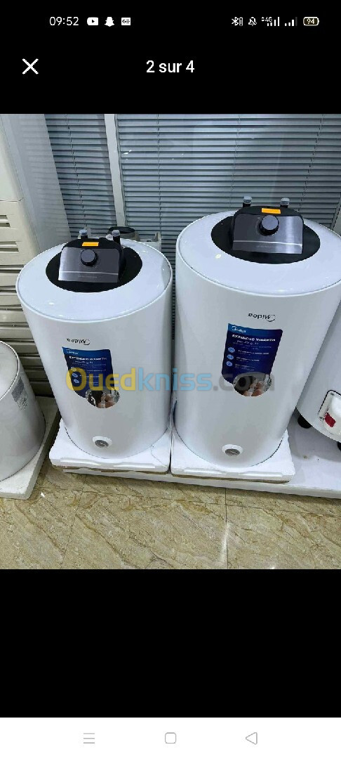 Cumulus midea 30/50/85/100 Litre