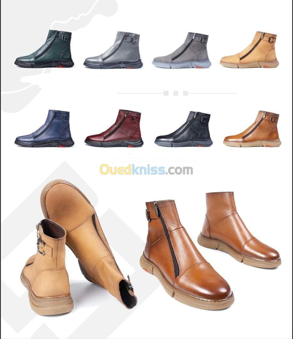 Chaussures en cuir pour homme 