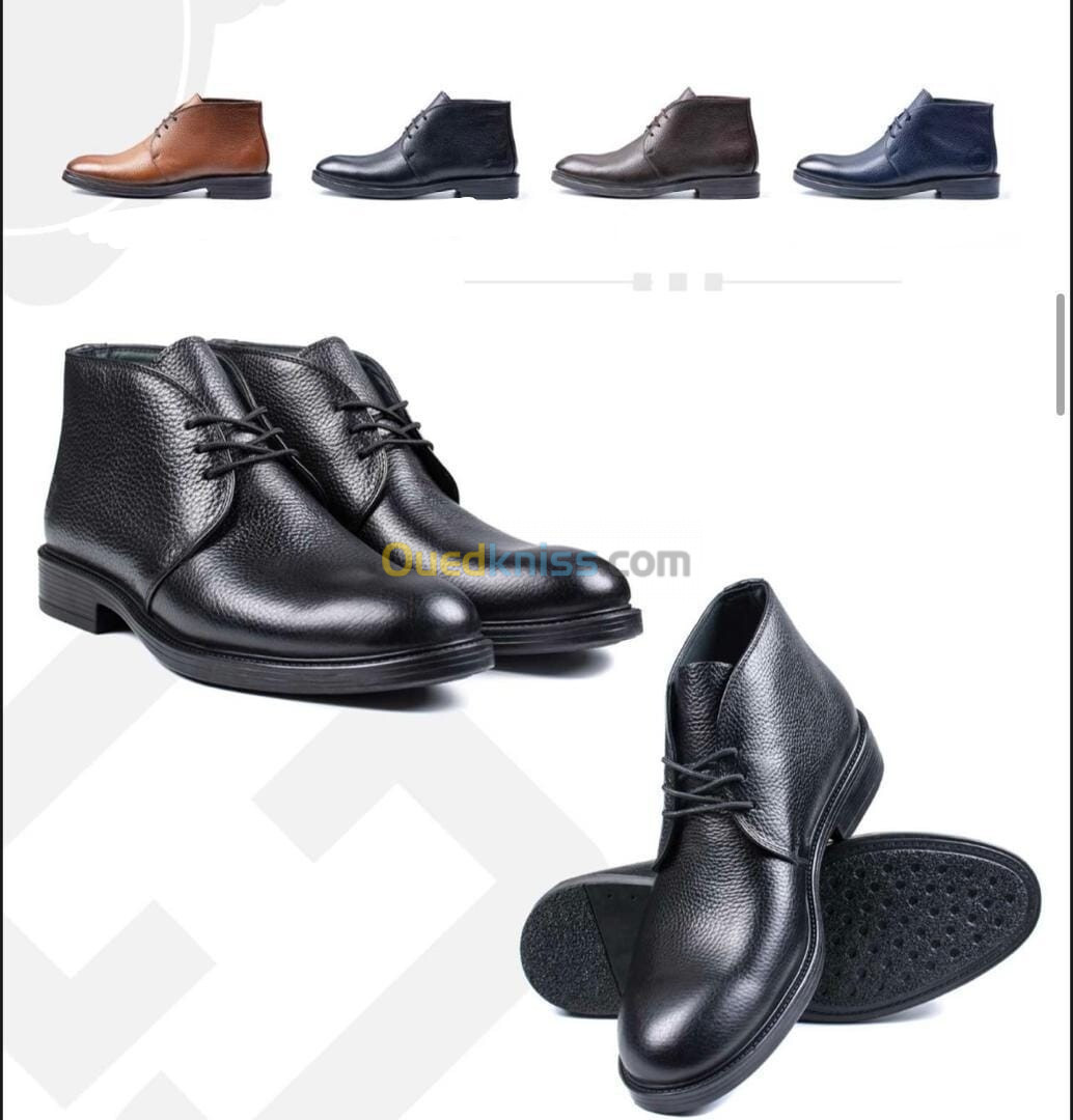 Chaussures en cuir pour homme 