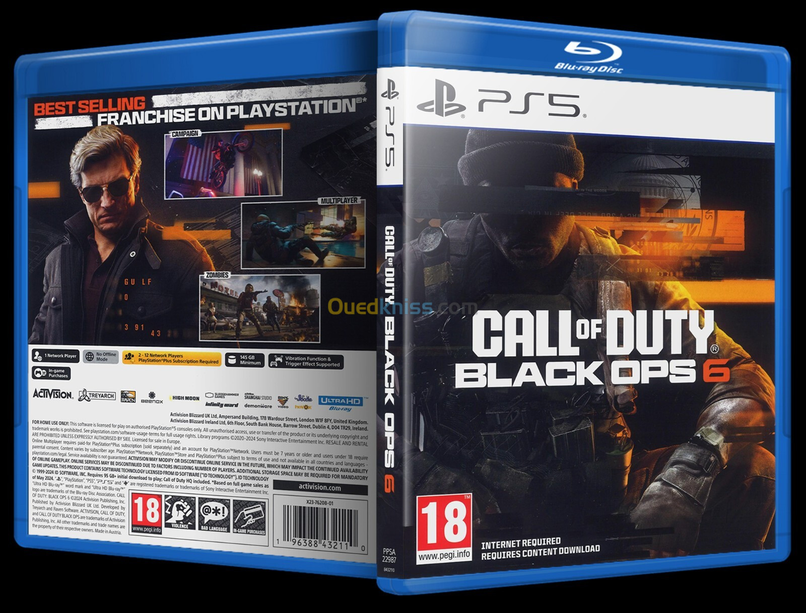 Jaquette Call of Duty Black Ops 6 (PS5)