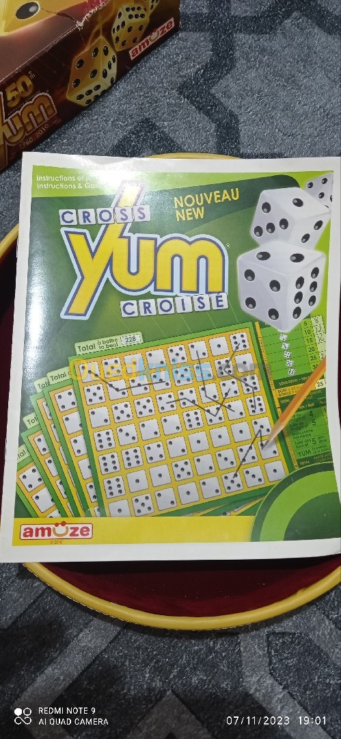 Jeux de dé yum