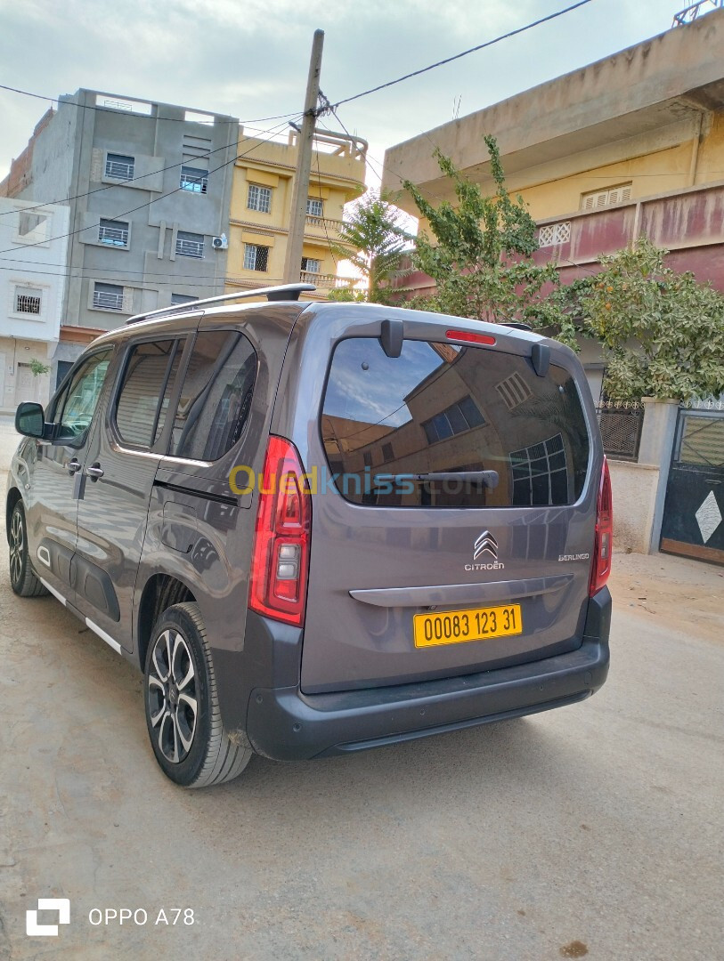 Citroen Berlingo 2023 Tout finition