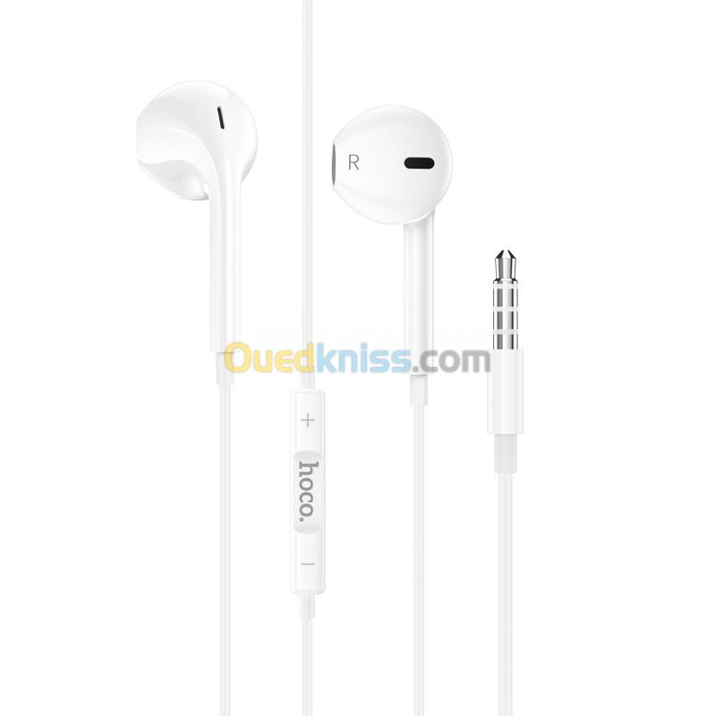 Écouteurs Filaires Avec Microphone Stereo Earohone Oe-10 Lightning - Blanc  - Prix en Algérie