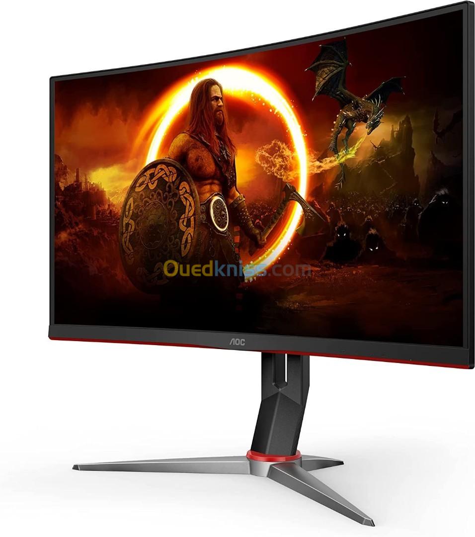 Ecran AOC C27G2Z 27"  240Hz  0.5Ms  Curved  Adjustable