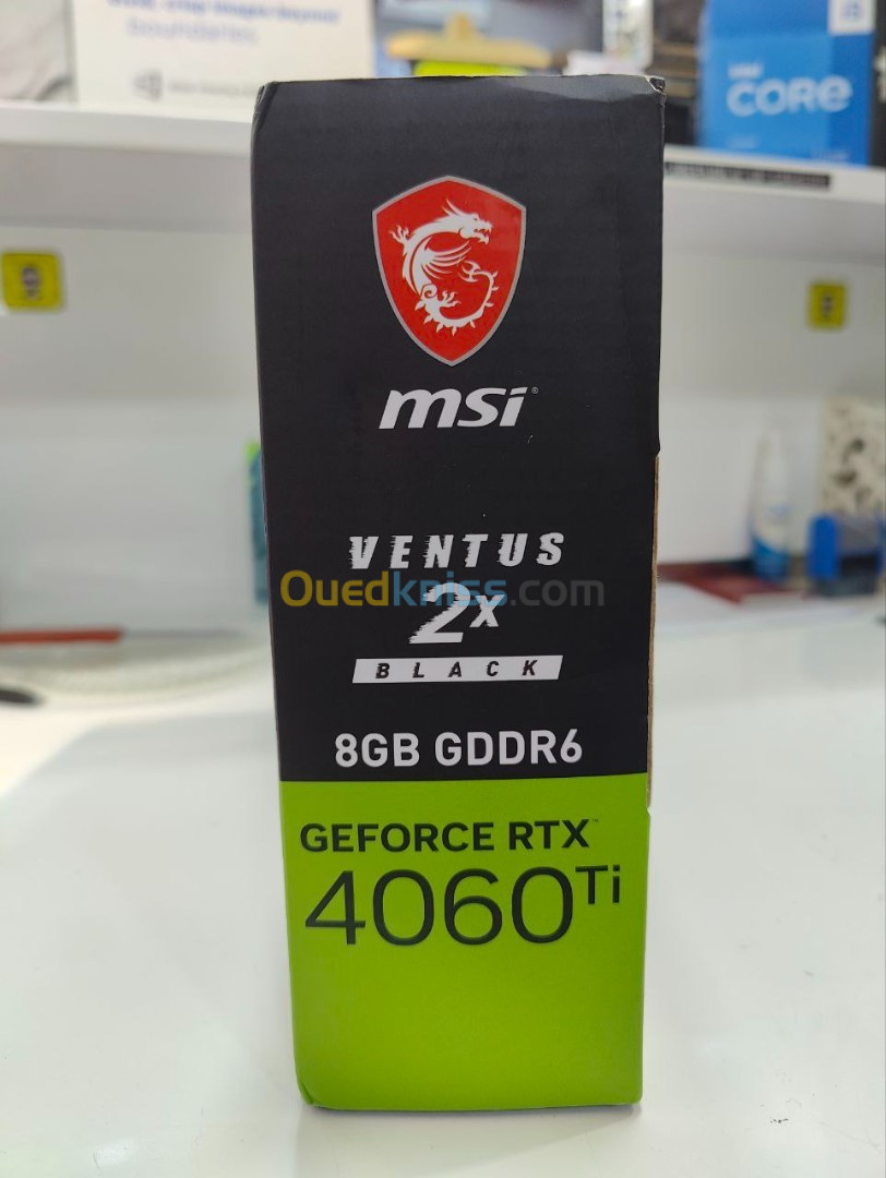 MSI GEFORCE RTX 4060 TI VENTUS 2X BLACK 8G OC