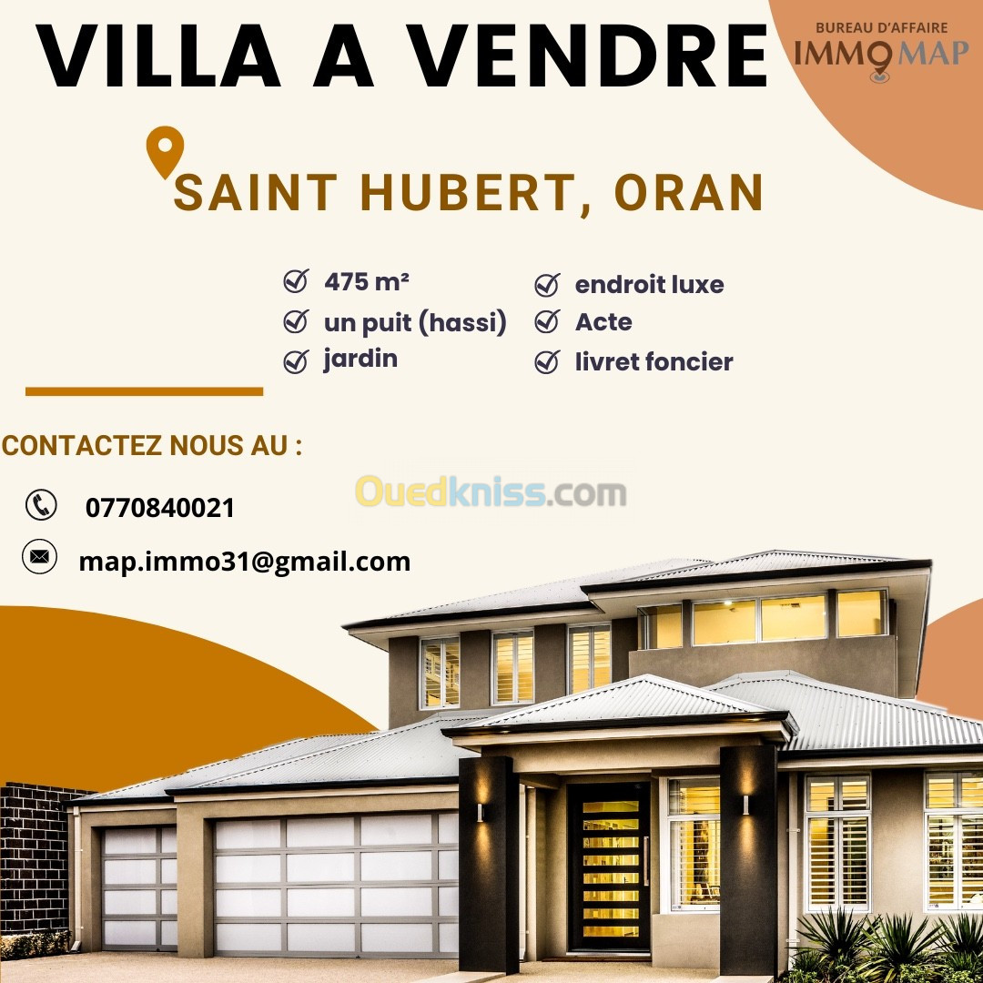 Vente Villa Oran Oran