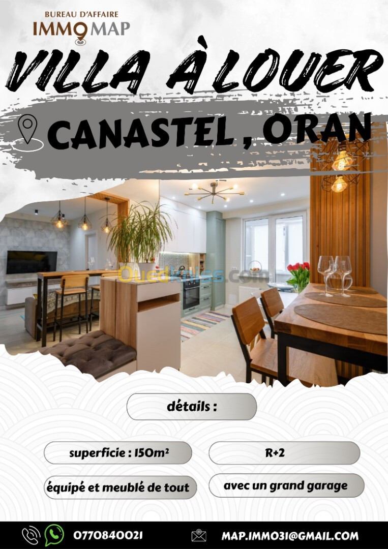 Location Villa Oran Bir el djir