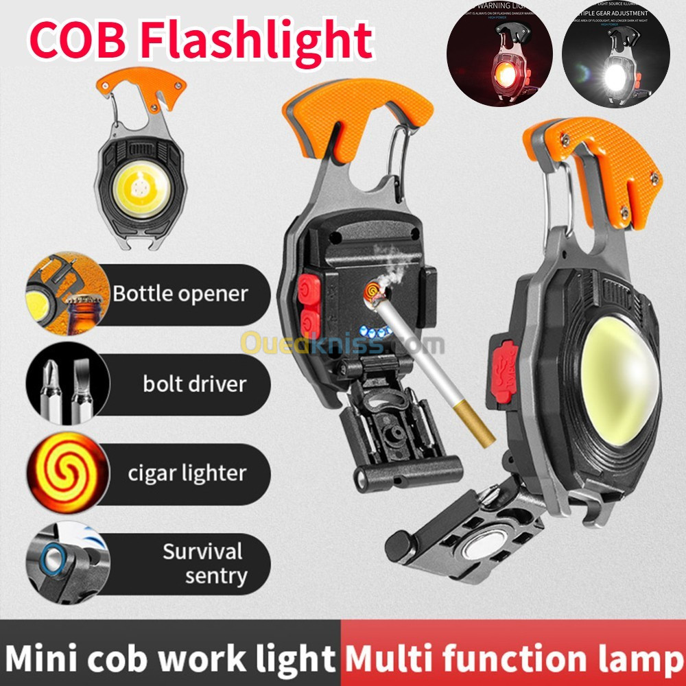 La Lampe De Travail LED Rechargeable Et Multifonction
