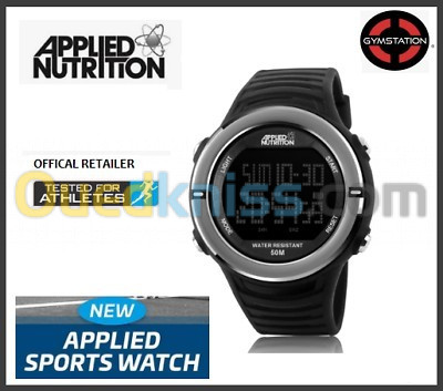 Montre Sport Digital Applied Nutrition Édition limitée ساعة رياضية رقمية أبلايد نيوتريشن إصدار محدود