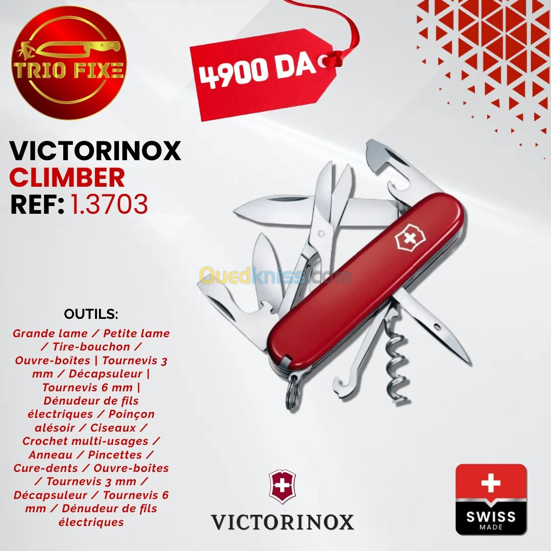 Victorinox Climber red