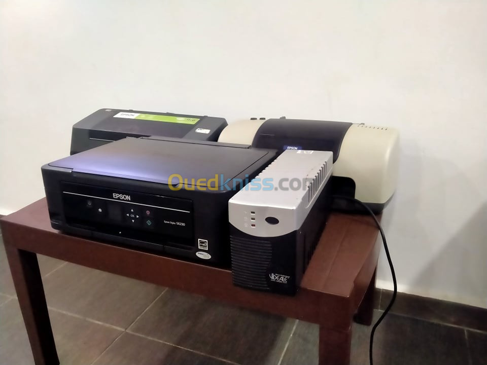 3 طابعات Epson معطلة و endullaire