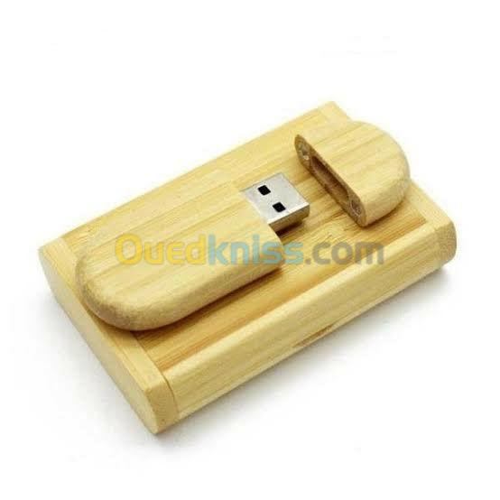 Clé USB en bois & boit bambou