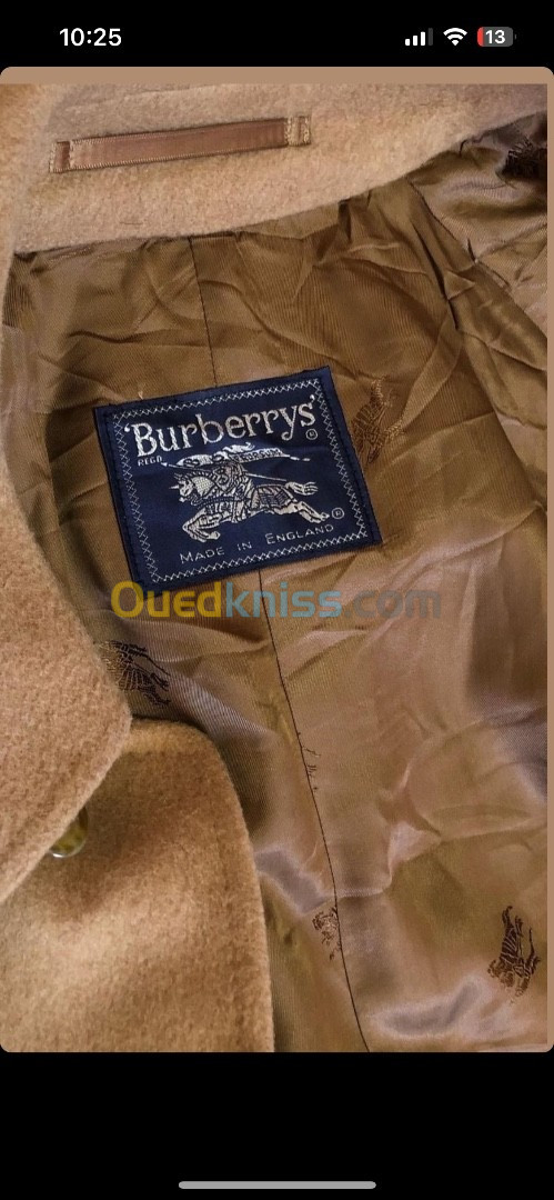 Manteau burberry original 