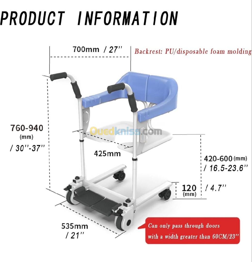 Fauteuil roulant transfert Gard Robe élévateur Manuel 