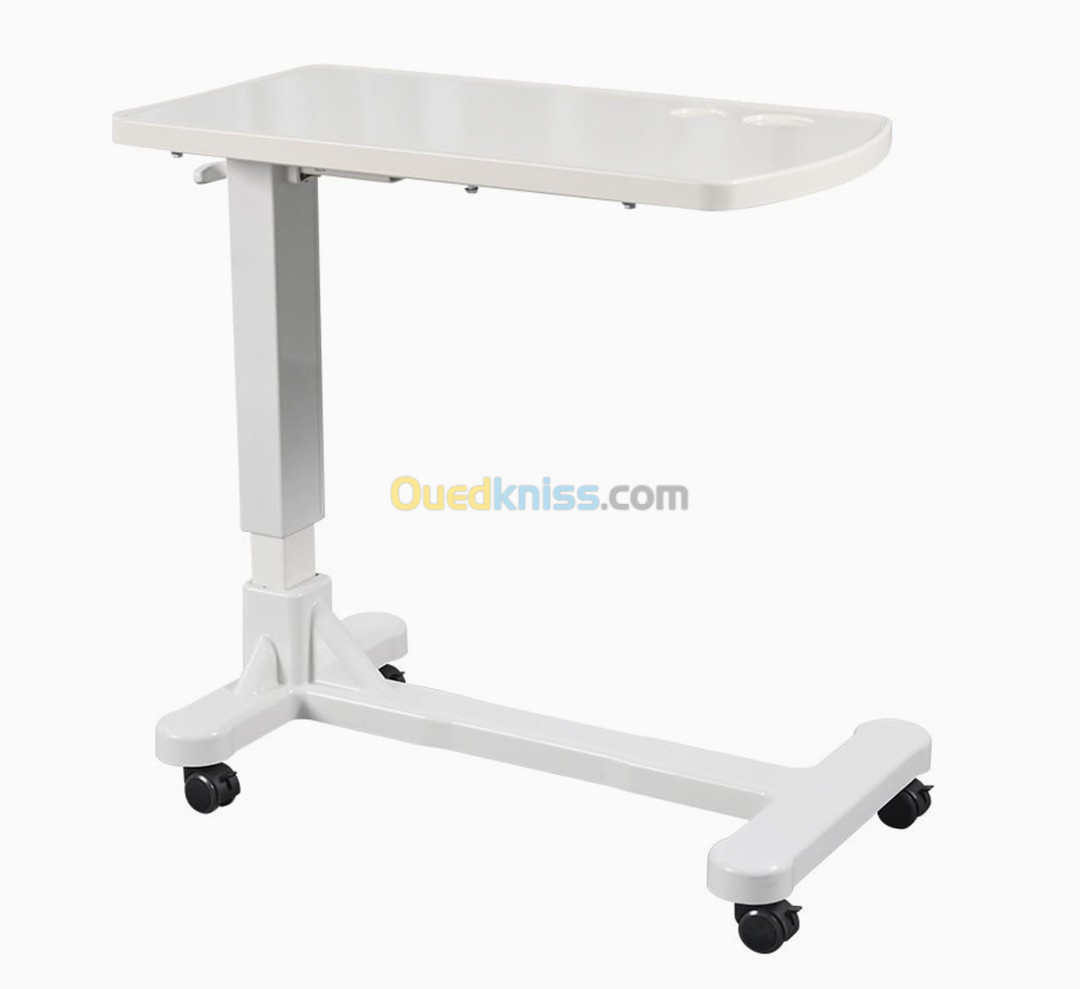 Table a manger hydraulique ajustable en ABS pour Lit