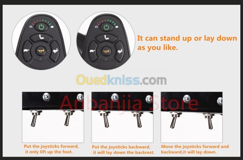 Fauteuil roulant électrique verticalisateur