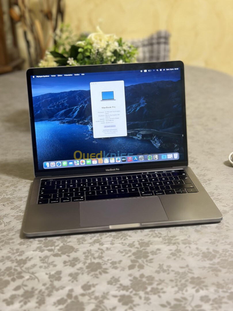 MACBOOK PRO 2019 TOUCHBAR 13.3" | I5 | 16GB RAM / 512 GO