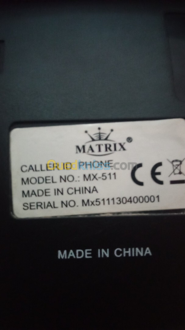 " TELEPHONE " MATRIX MX - 511