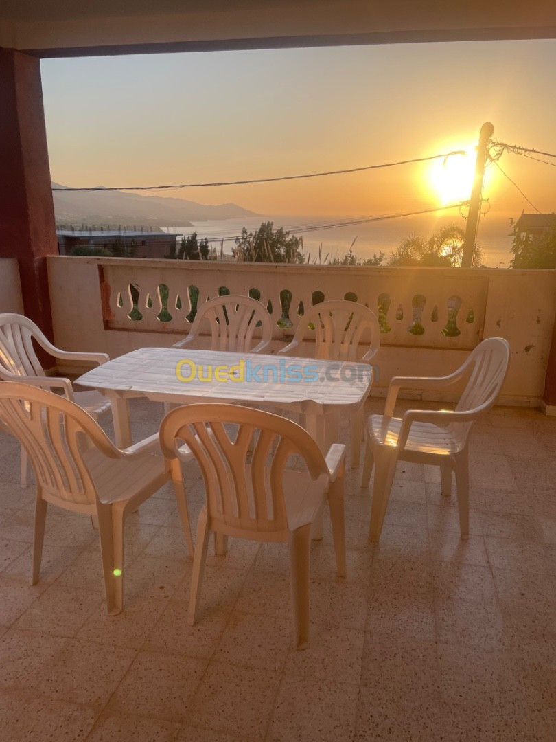 Location vacances Niveau De Villa F4 Tizi Ouzou Azeffoun